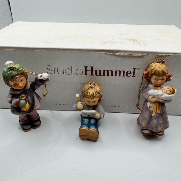 Studio Hummel Set 5 Ornament Trio Berta Hummel - Picture 1 of 13